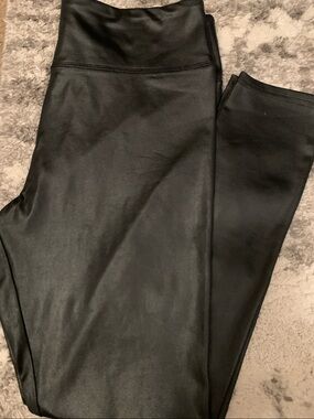 wild fable Black Faux Leather Leggings